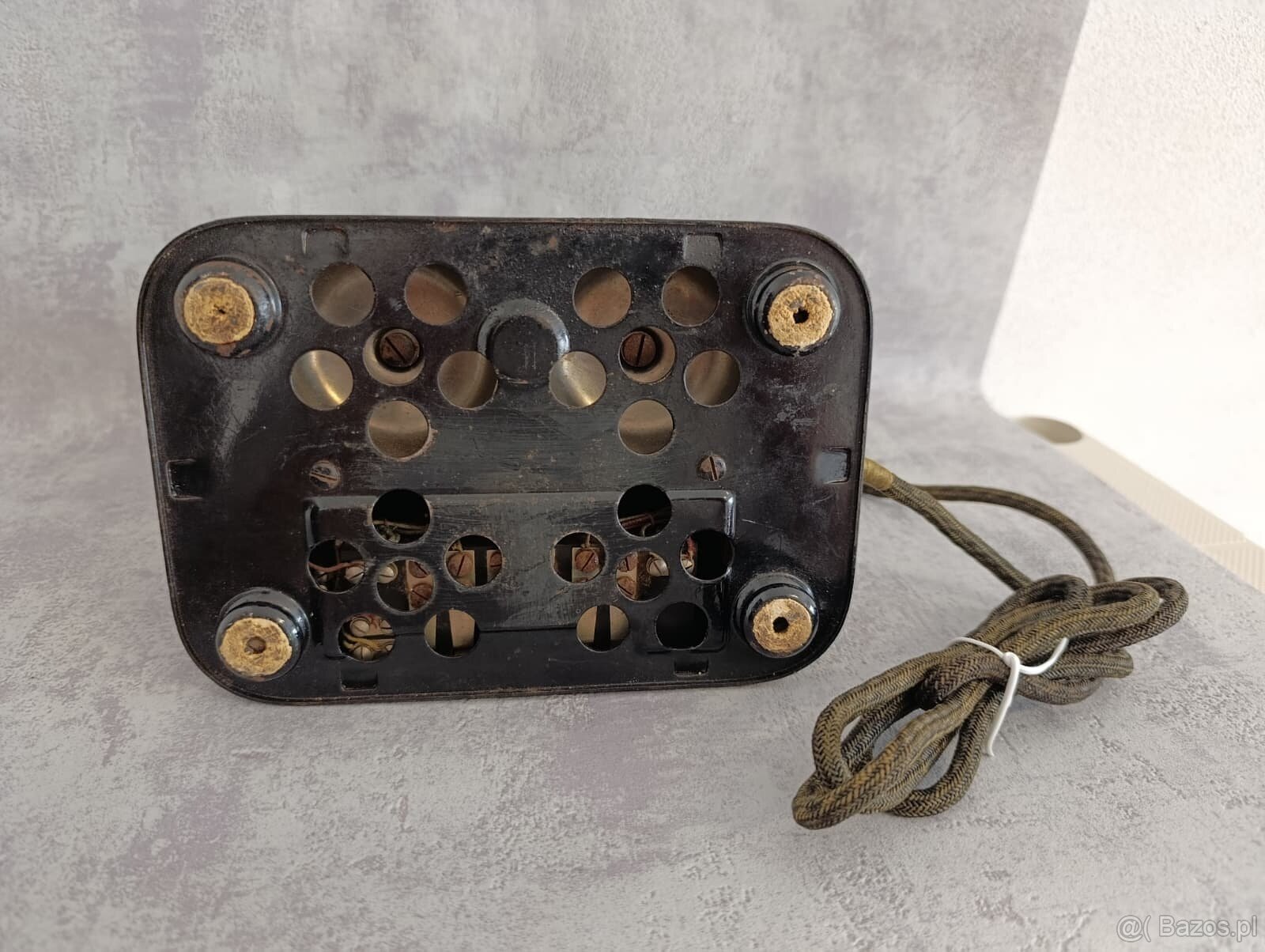 Bardzo stary duński telefon Jydsk z poczty w Kopenhadze. - 12