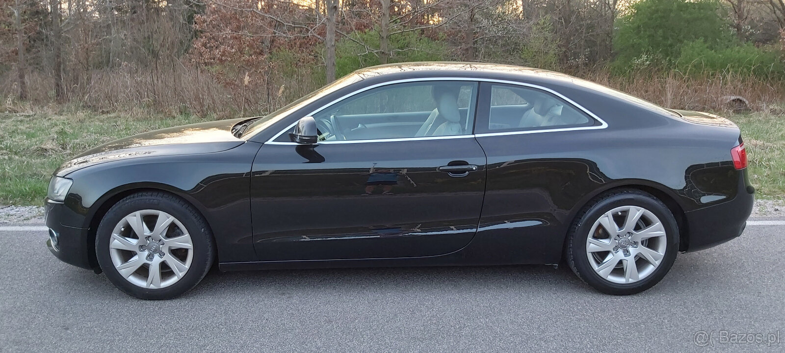Audi A5 coupe 2,0TDI 170KM 2009r 164000 km Europa skóra - 12