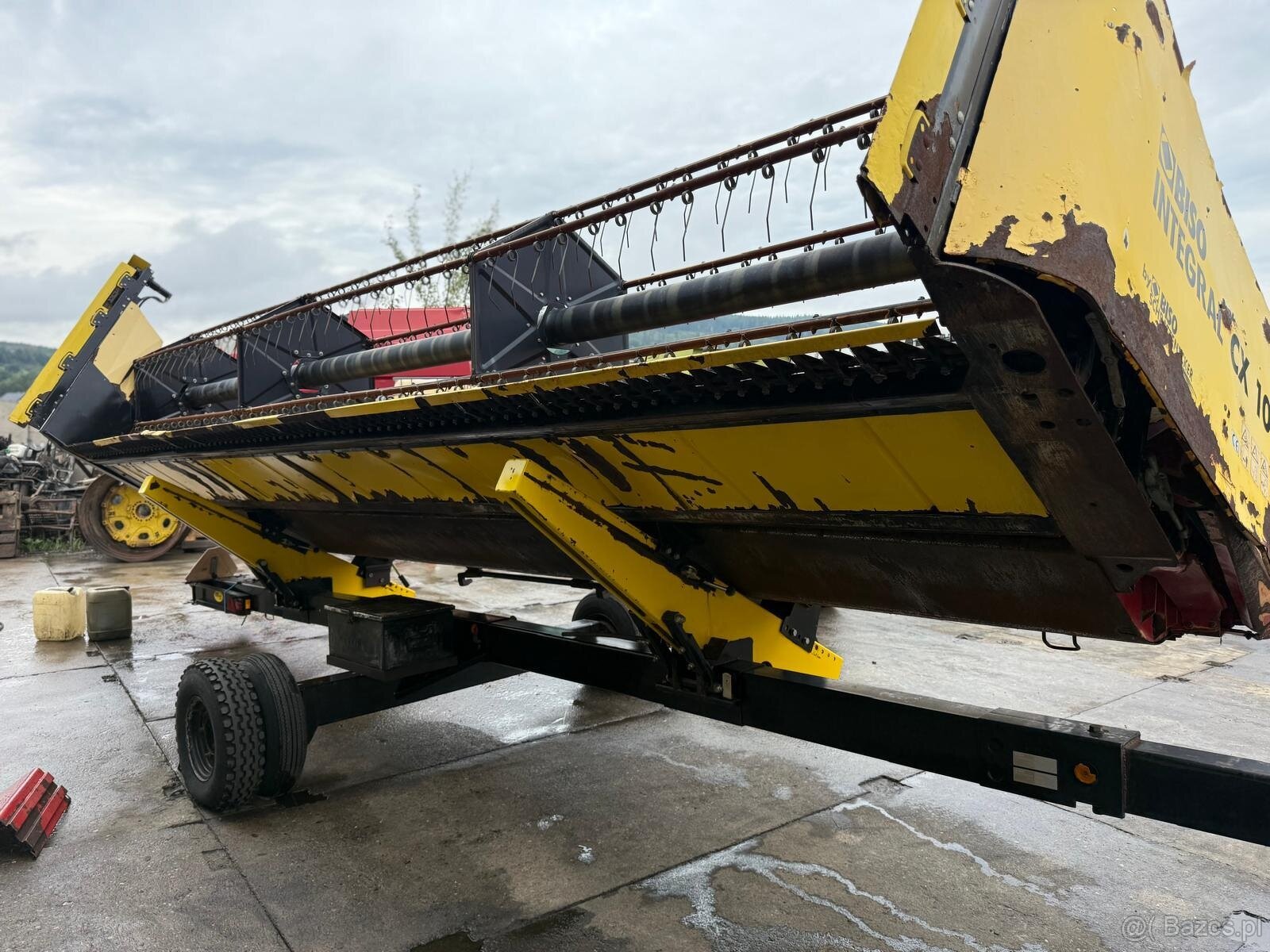 Kombajn zbożowy Case 2388 heder stół do rzepaku rok 2003 spr - 12