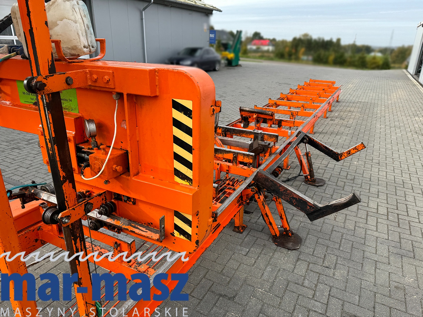 Trak pilarka taśmowa pozioma WIREX typ CZ-1 hydrauliczny - 12