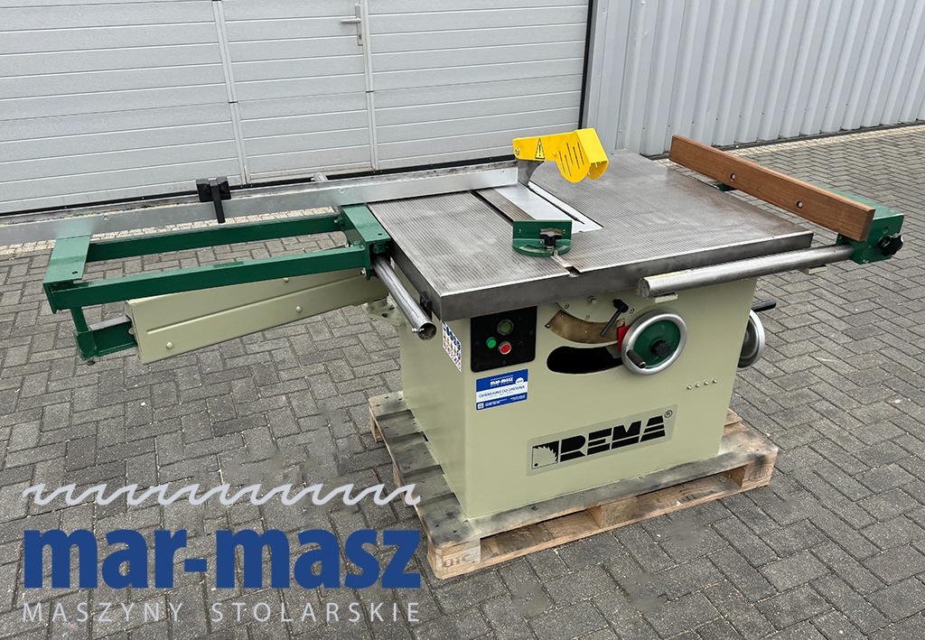 Piła tarczowa z wózkiem pilarka REMA DMMA-35 - 12