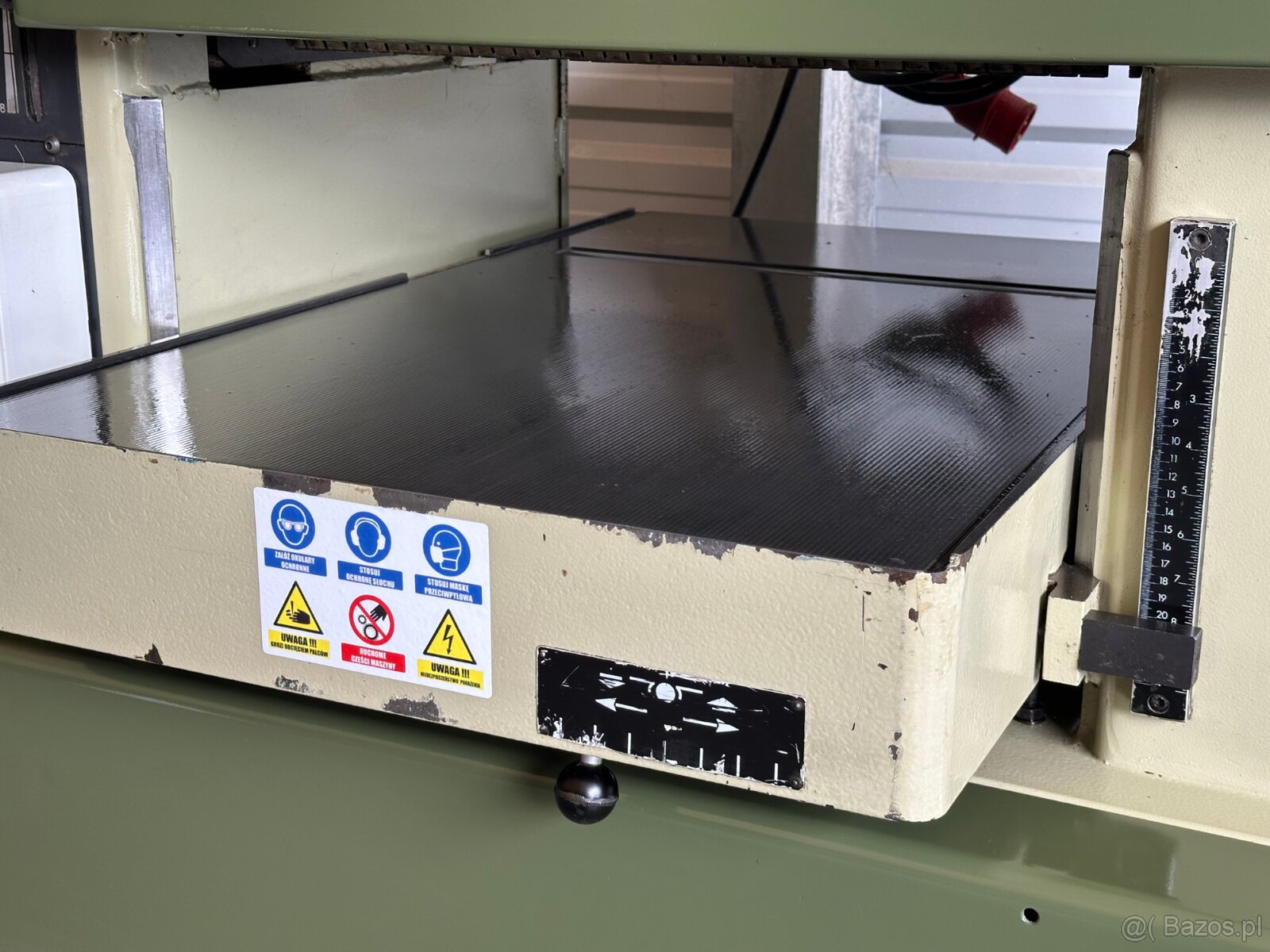 GRUBOŚCIÓWKA SCM S 63 – 630 mm | 4 NOŻE | 5,5 kW | JBS MASZY - 12