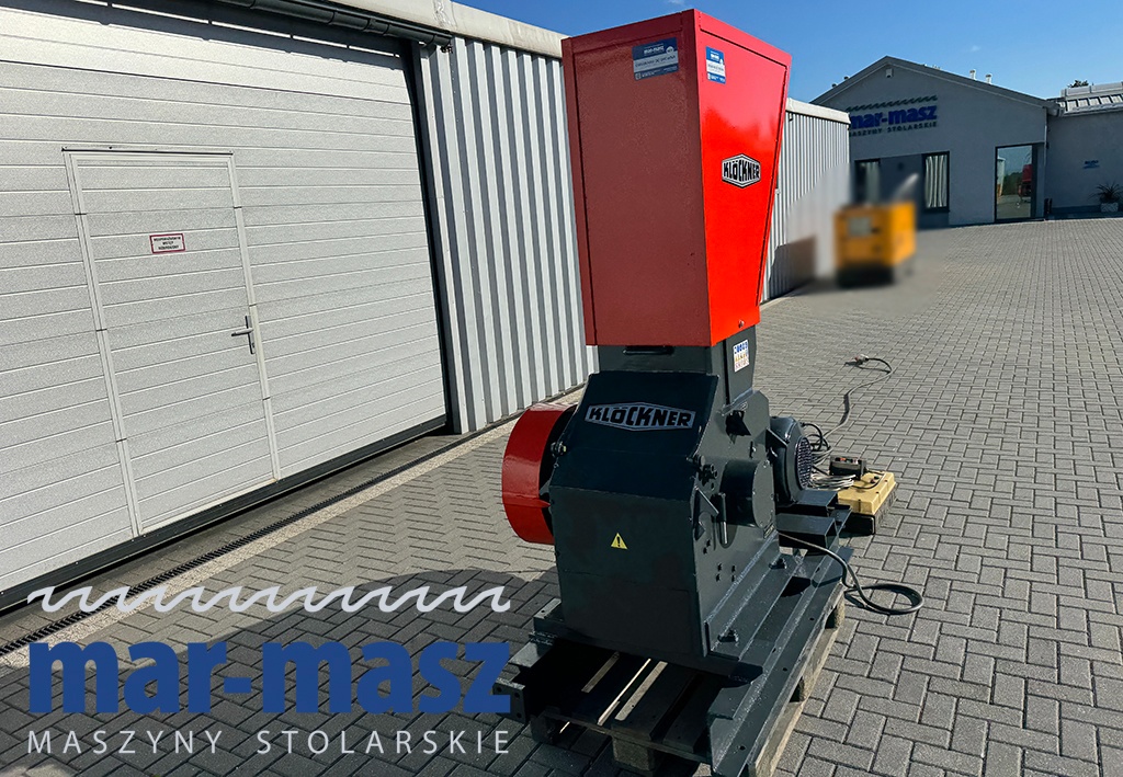 Rębak / Rozdrabniacz KLOCKNER 200x400RC - 12