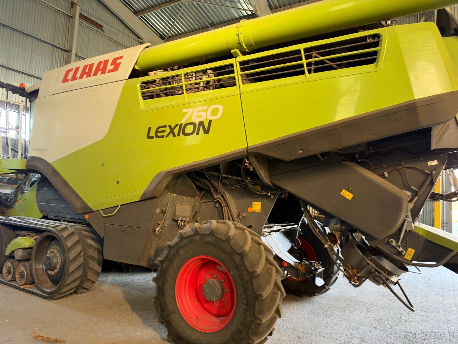 Kombajn zbozowy Claas Lexion 760TT 4x4 heder V930 rok pr 20 - 12