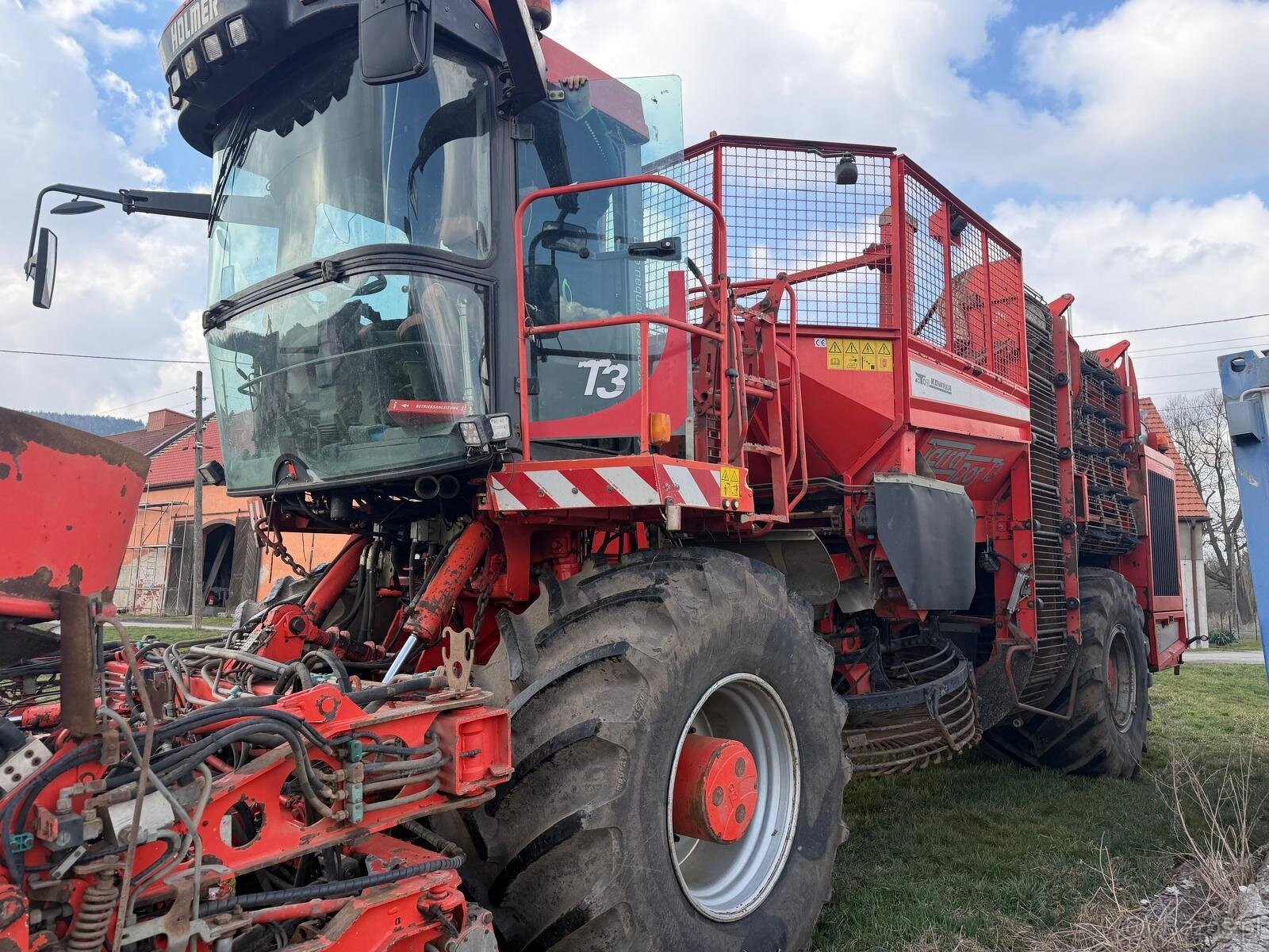 Kombajn do buraków Holmer Terrados T3 6 rzędowy sprowadzony, - 12