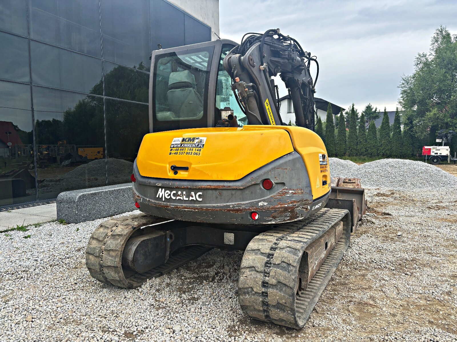 Mecalac 8 MCR MINI-KOPARKA 2010R | MECALAC 6 MCR, JCB 8065 8 - 12