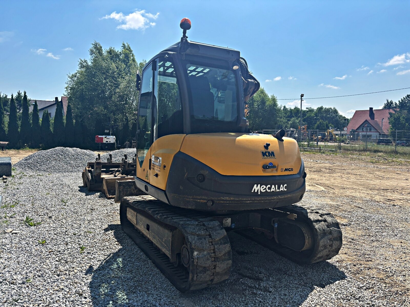 Mecalac 8 MCR MINI-KOPARKA 2019R | MECALAC 6 MCR, JCB 8065 8 - 12