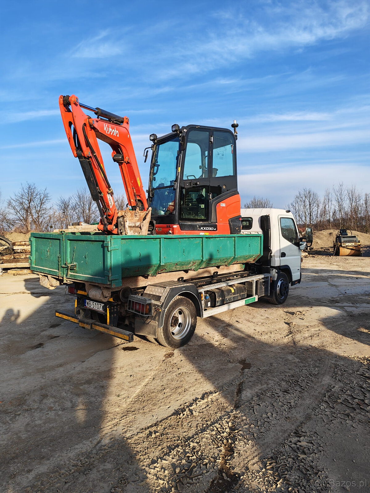 REZEWACJA Mitsubishi Fuso Canter hakowiec 4x2 Kontener - 12