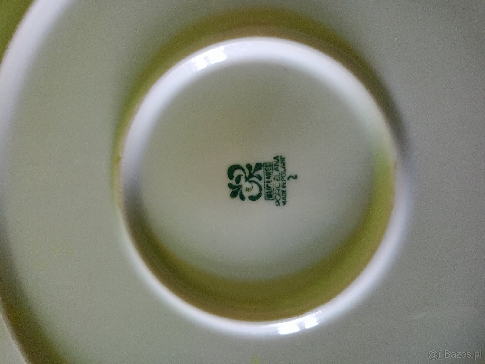 Porcelana „Włocławek”. Komplet deserowy + dzbanek do kawy. - 12