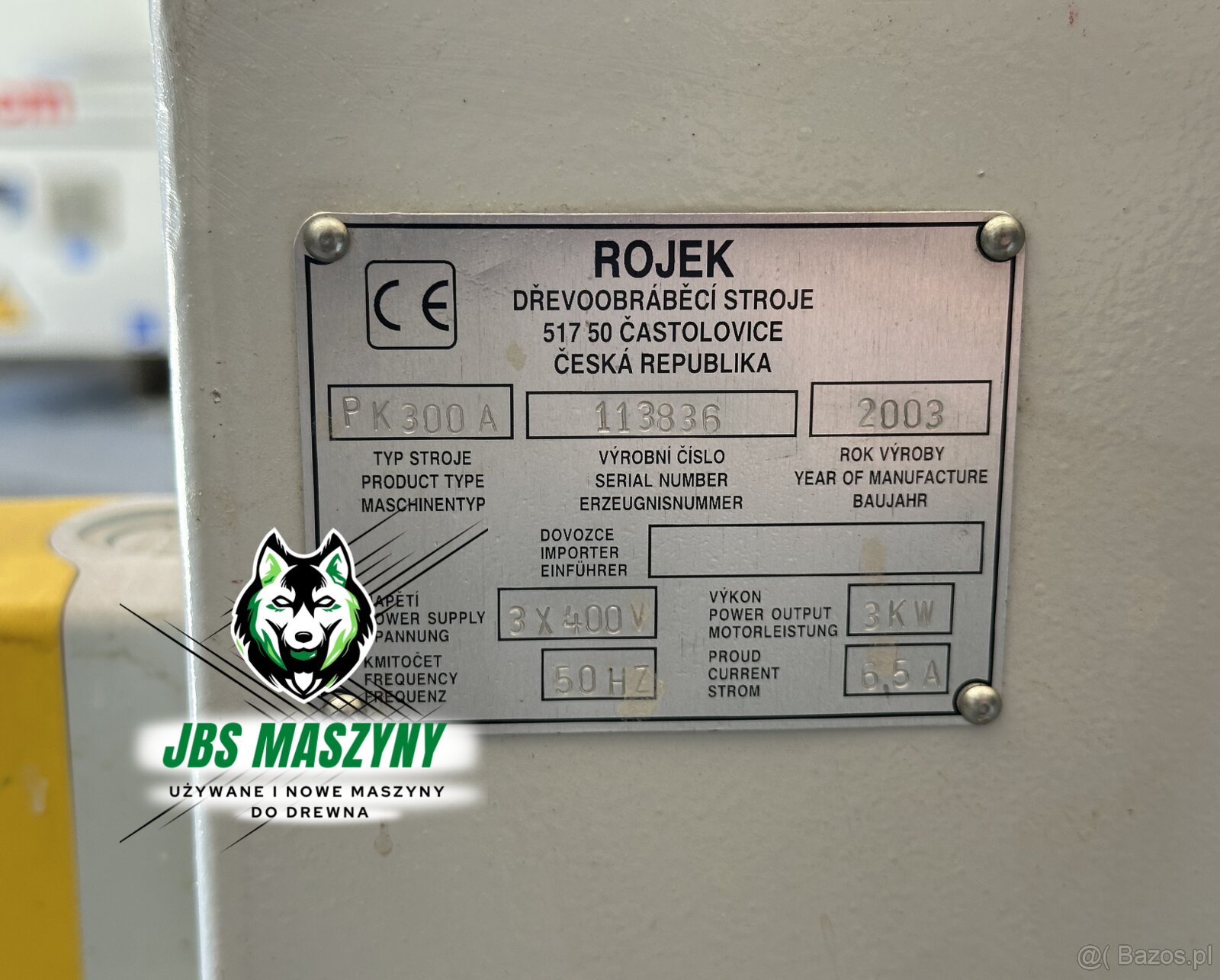 ROJEK PK 300 EURO – piła formatowa z podcinakiem | wózek 150 - 12