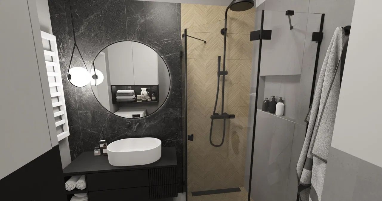 Mieszkanie o pow. 47.38m2, taras, po remoncie,Os.riverSide - 12