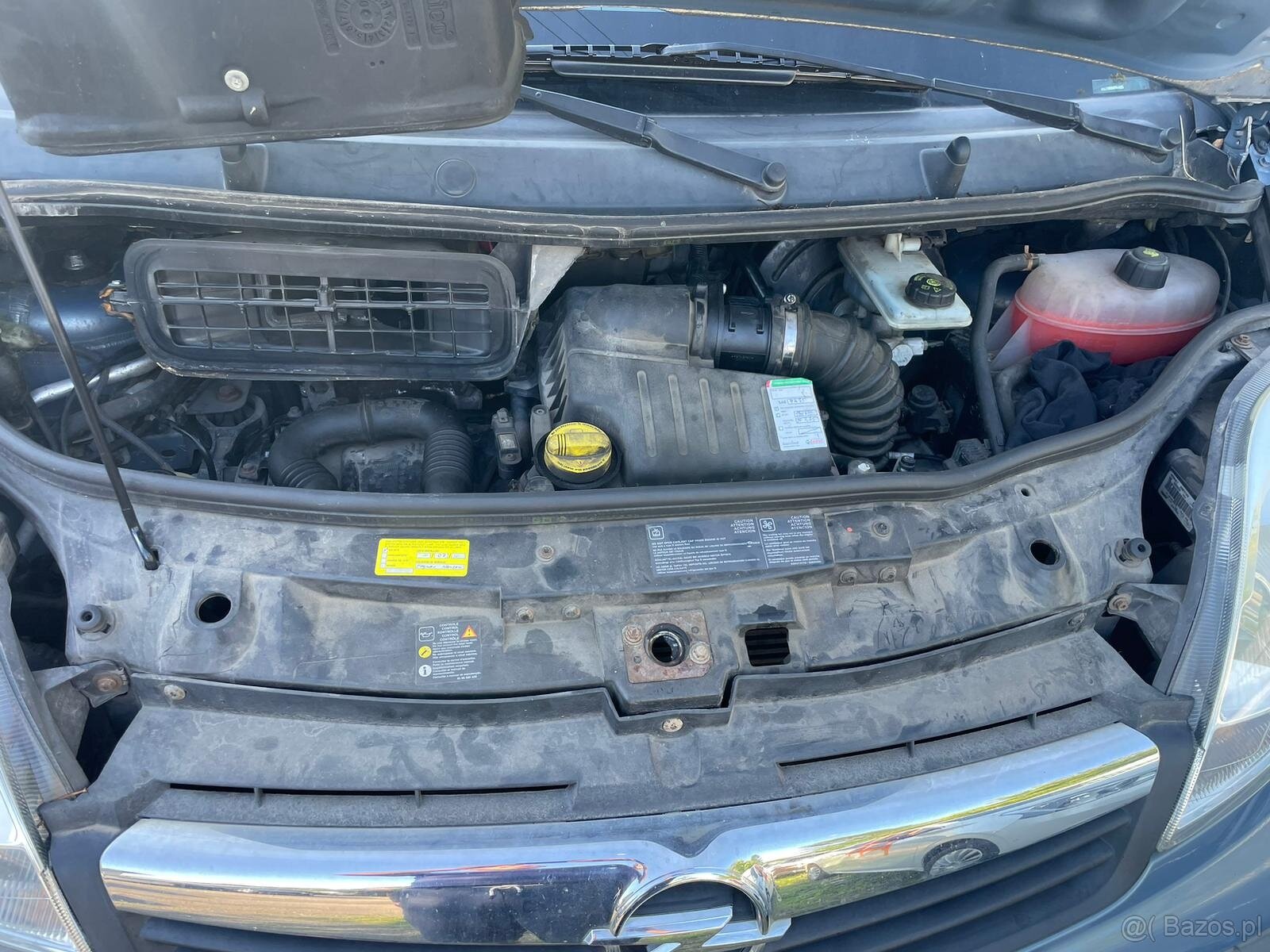 Opel Vivaro 2.0D 84kw, r.2008, 5osobowe, klimatyzacja, autom - 12