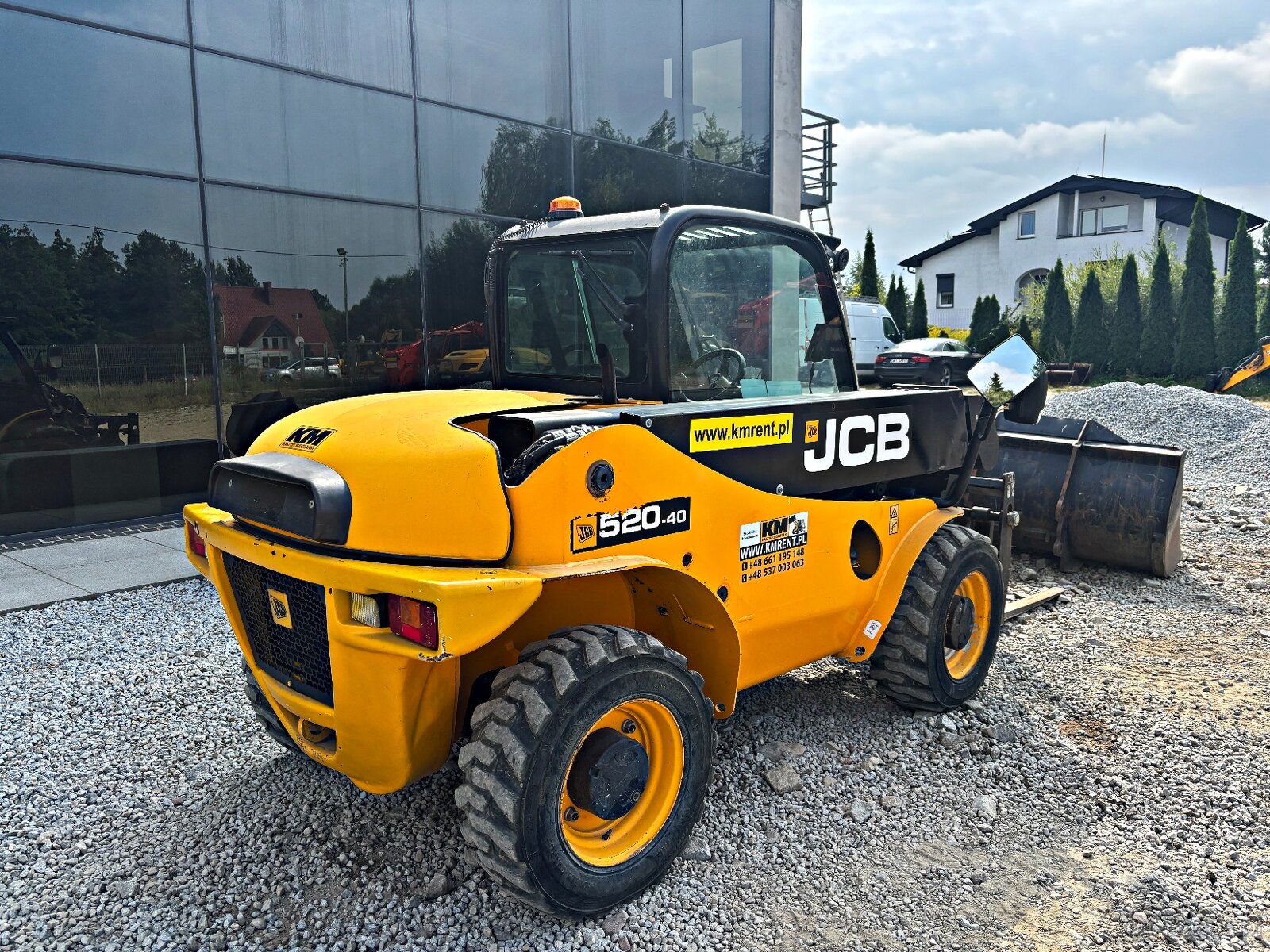 JCB 520-40 4WS ŁADOWARKA TELESKOPOWA 2020R | MANITOU MT 420 - 12