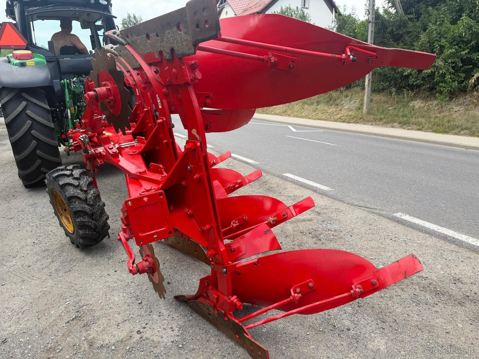 Plug 4 Skibowy Opall-Agri Saturn 140 4S rok prod. 2016 pług - 12