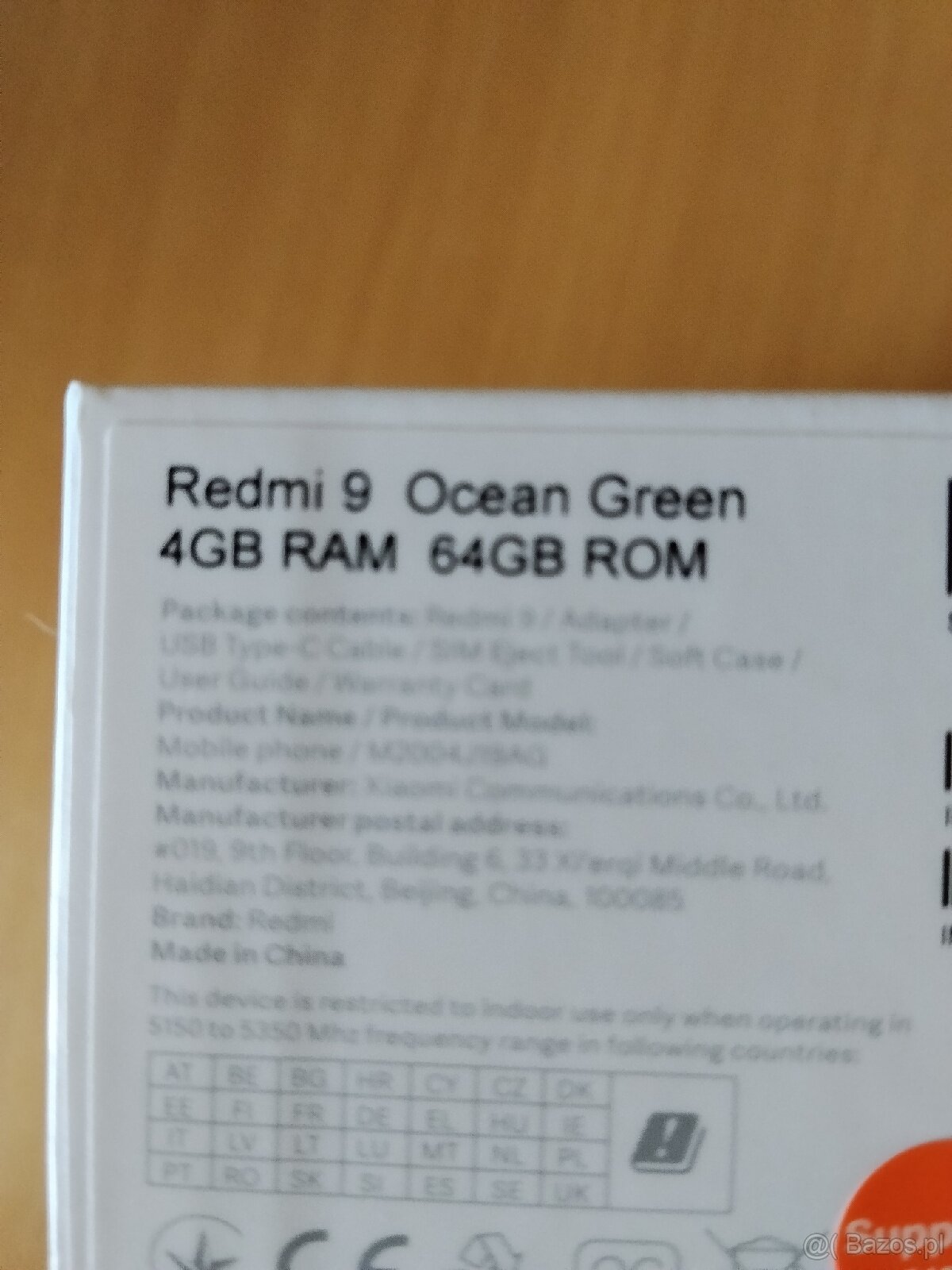 Xiaomi Redmi 9 64 GB ocean green Android 11 smartfon - 12