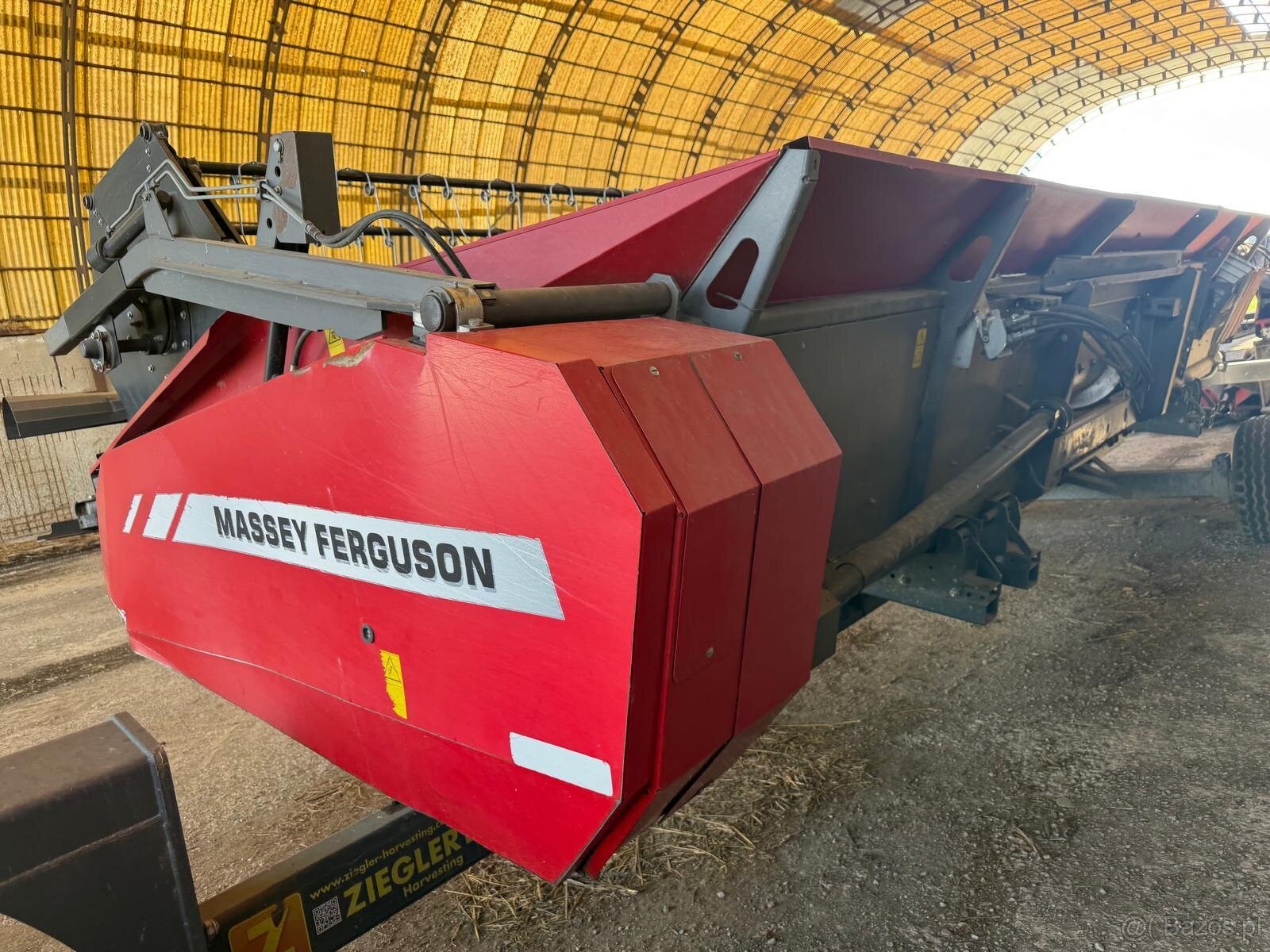 Kombajn zbożowy Massey Ferguson Cenyora 7380 rok prod. 2015 - 12