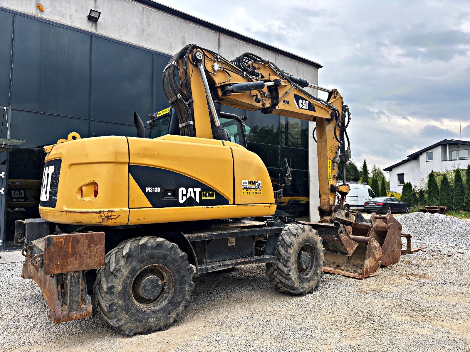 Caterpillar M 313 D KOPARKA KOŁOWA 2014R | CAT M313D, JCB JS - 12