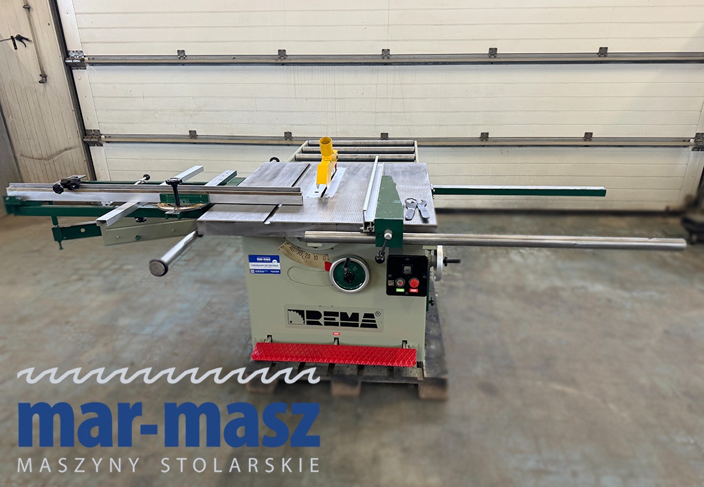 Piła tarczowa z wózkiem pilarka REMA DMLA-35 - 12