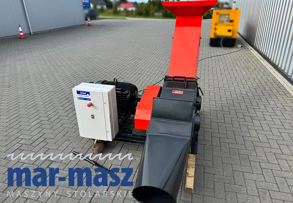 Rębak / Rozdrabniacz do drewna ERJO typ 165 SN z młynkiem - 12