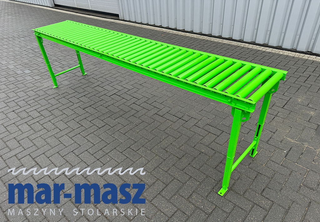 Stół rolkowy przenośnik rolki, regulowany - 12