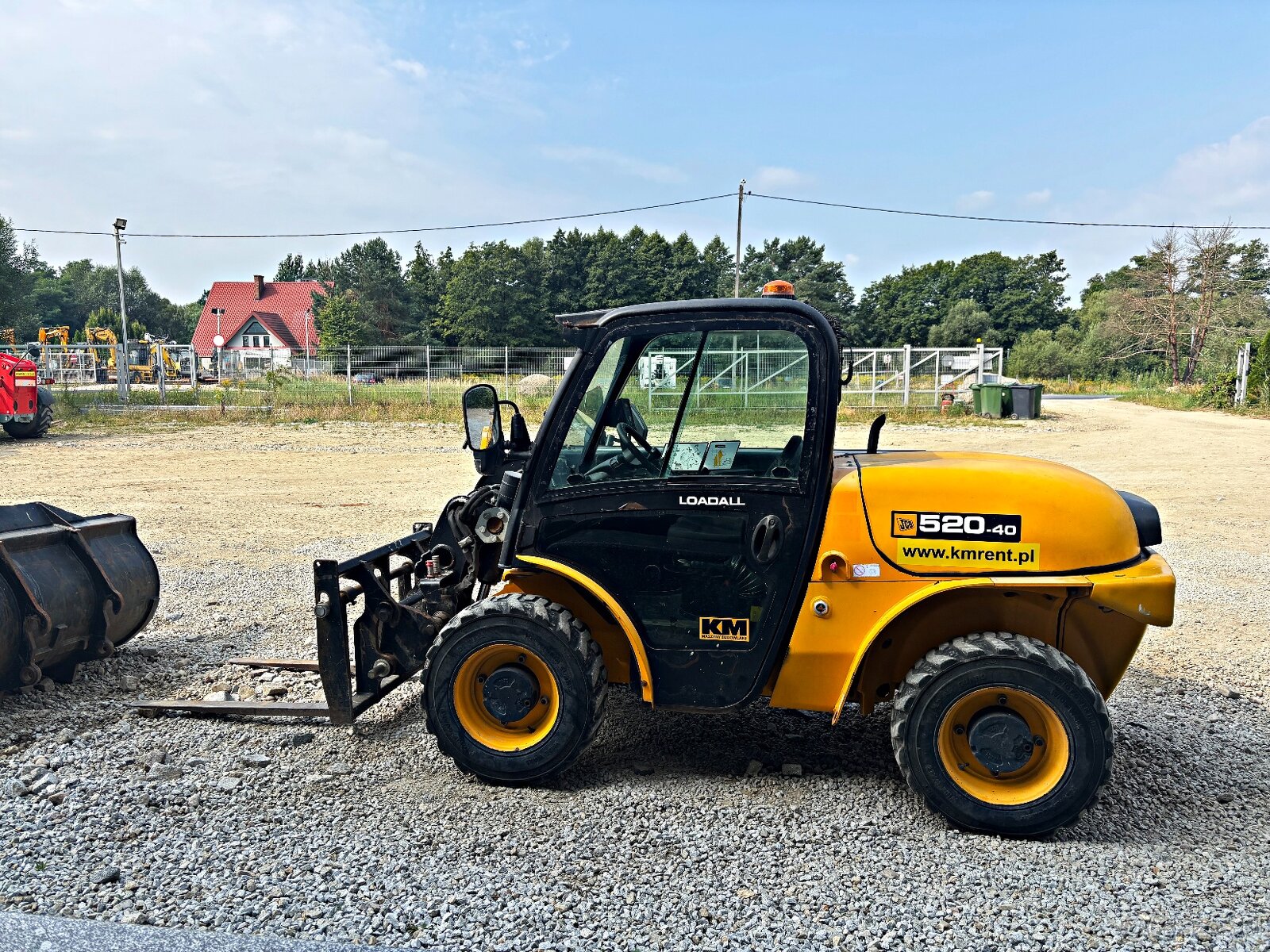 JCB 520-40 4WS ŁADOWARKA TELESKOPOWA 2020R | MANITOU MT 420 - 12