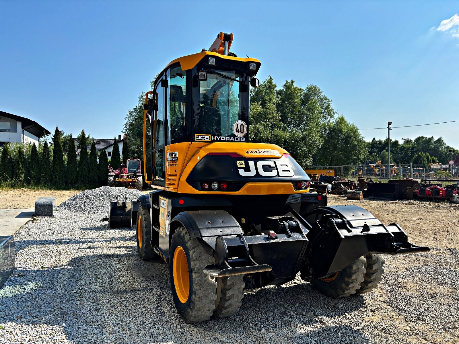 JCB HD110WTT4 KOPARKA KOŁOWA HYDRADIG POWERTILLT 2017R. | LI - 12