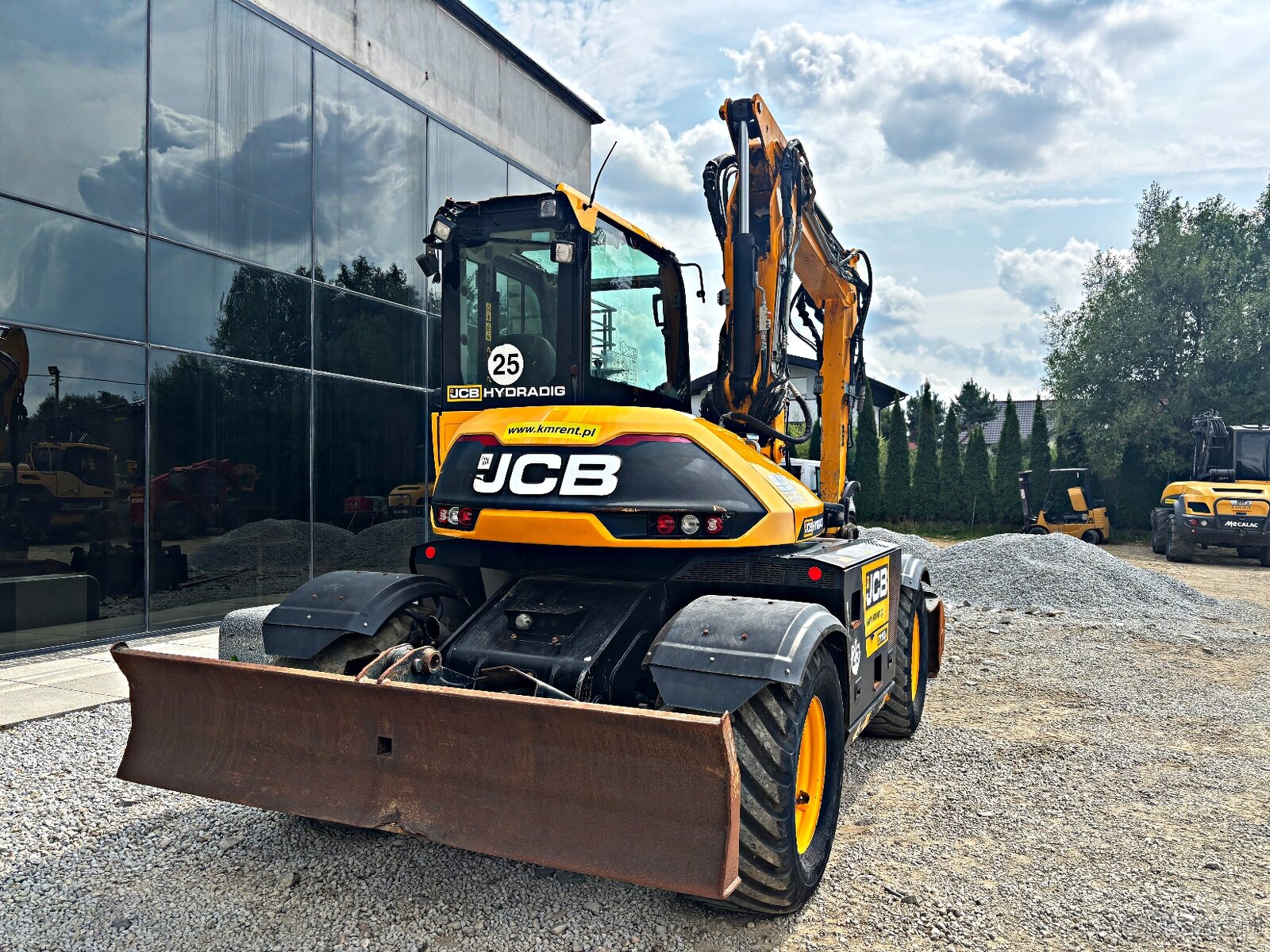 JCB HD110WT 4F KOPARKA KOŁOWA HYDRADIG POWERTILLT 2019R | LI - 12