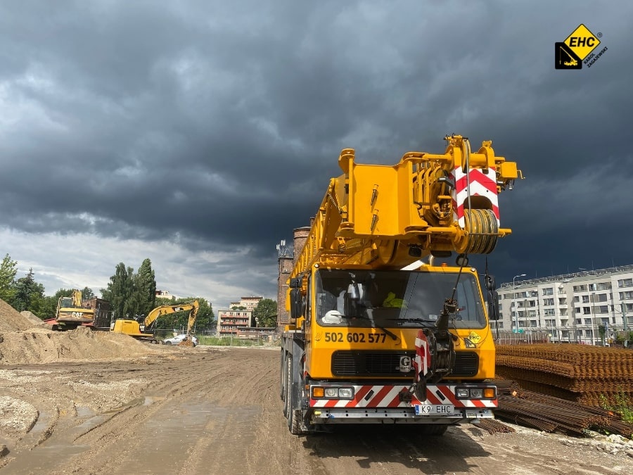 Wynajem żurawi samojezdnych do 50 ton i podnośników do 70 m - 12