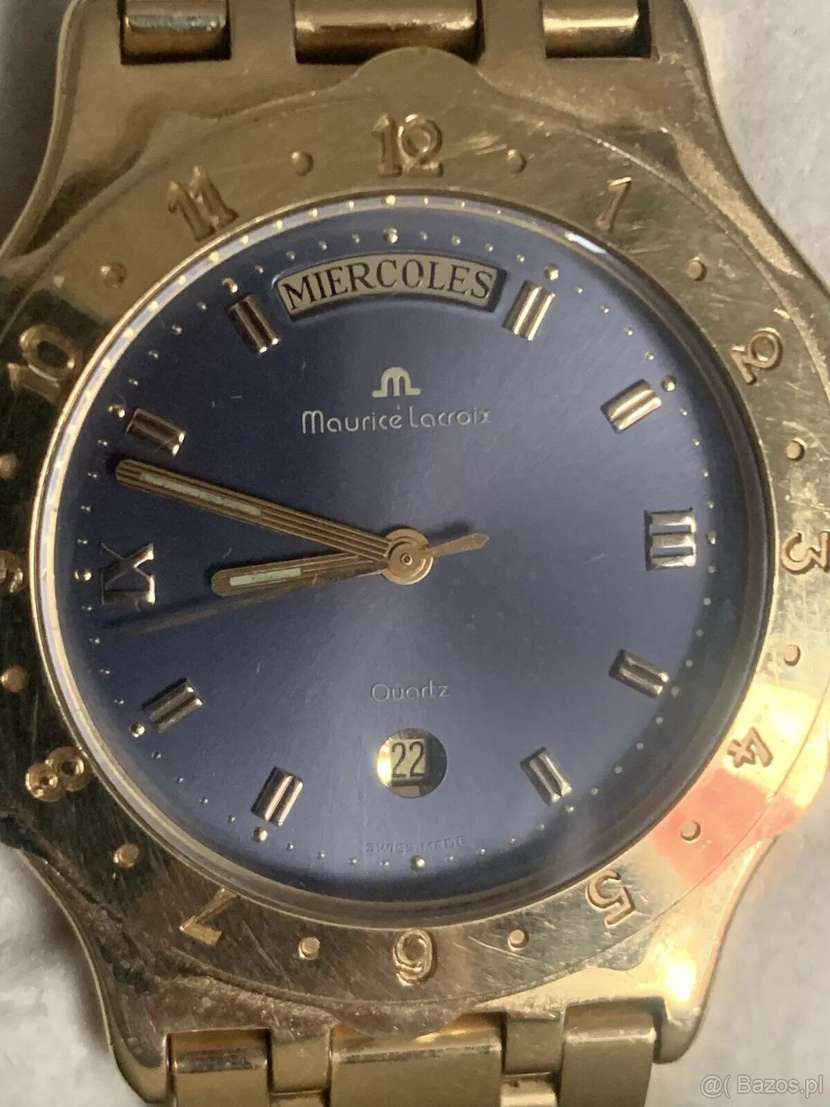 Złoty zegarek 750 Maurice Lacroix - 12