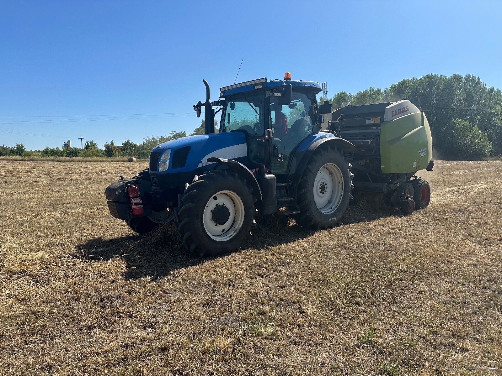 Claas variant 360 balíkovač lis na okrúhle balíky - 12