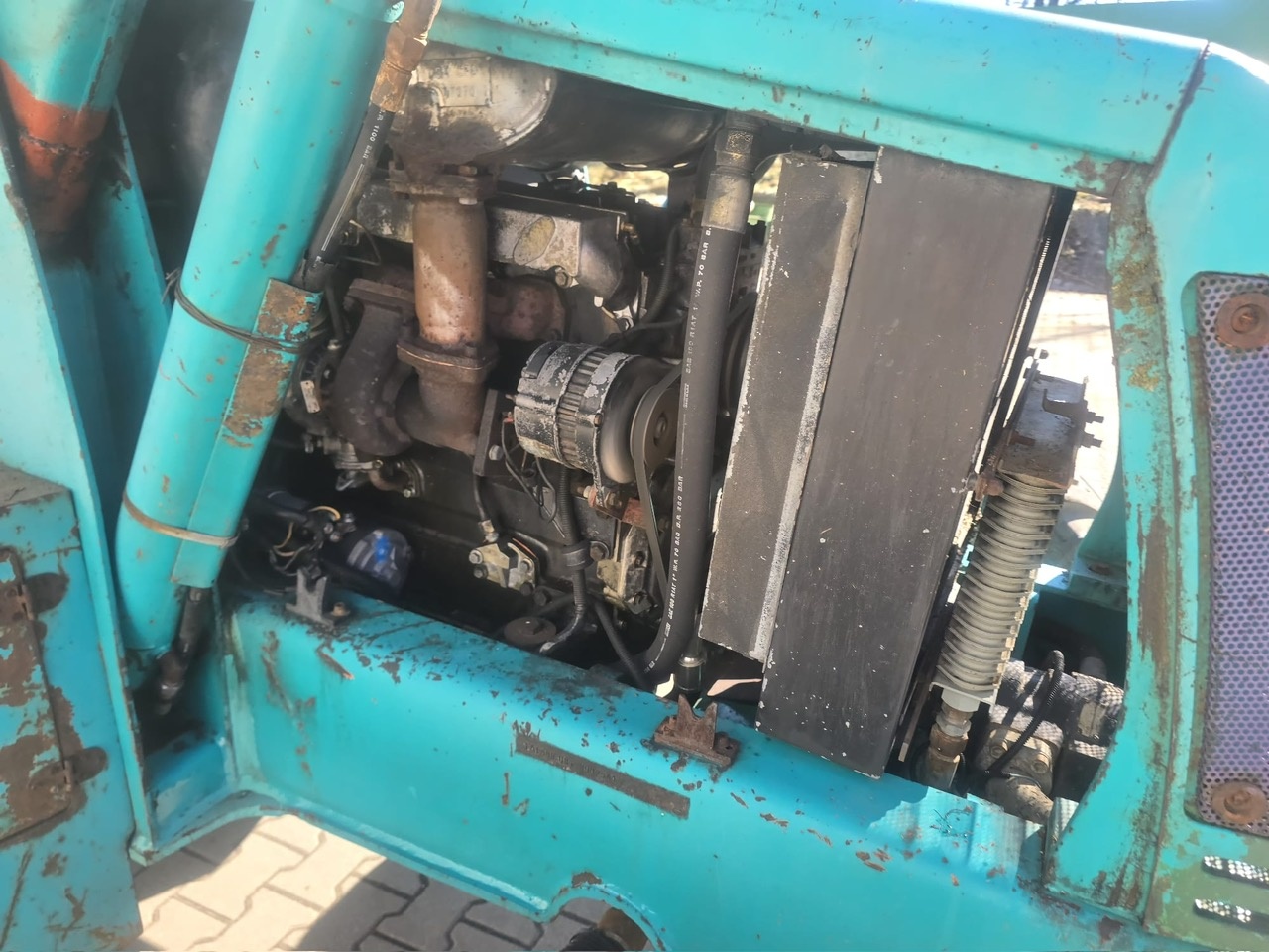 Koparko ładowarka Komatsu 95 - 12