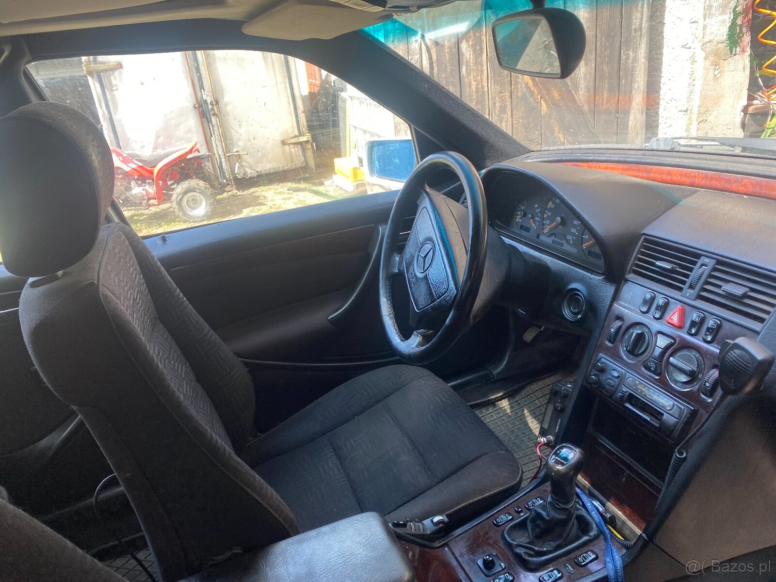 mercedes c klasa 2,2cdi z bardzo malym przebiegiem 57000km - 12