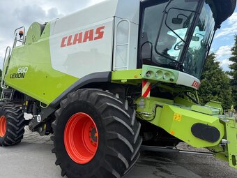 Kombajn zbożowy Claas Lexion 660 heder V750 rok pro 2011 spr - 12