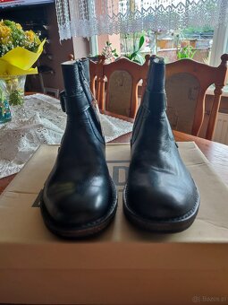 Buty męskie skórzane motocyklowe - 12