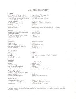 Sprzedam 5-osiową frezarkę CNC HWT E 442 - 12