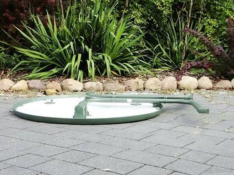 Stolik składany o średnicy 84 cm i wysokości 71 cm - 12