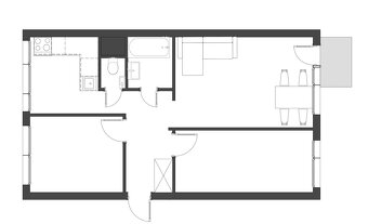 Mieszkanie o pow. 48.03 m2, III p., balkon, po remoncie, os. - 12