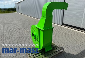 Wentylator do odciągu trocin, wyciąg 4kW - 12
