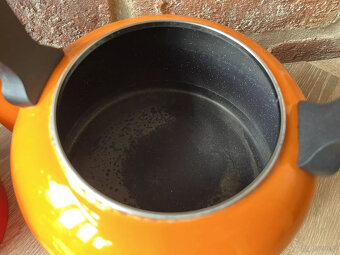 Zestaw garnków żeliwnych Le Creuset w kolorze pomarańczowym, - 12