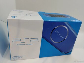 PSP 3000 rare Blossom Blue łącznie z pudełkiem - 12