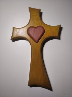 Madonna, Jezus, posągi, krzyż, świecznik, miska - 12