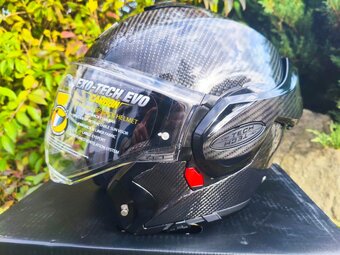 Kask Scorpion Exo Carbon Flip-Up. Różne rozmiary. Nowy - 12