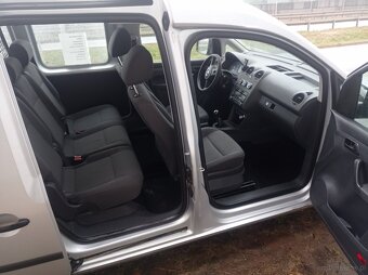 VW Caddy , 1/6D 110km , 2015, 5-sos , cięż. , salon polska - 12