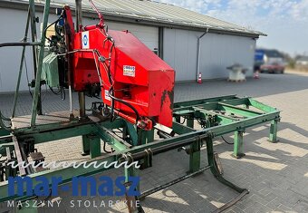 Pilarka do kłód Trak taśmowy poziomy HAMECH typ TP-900 - 12