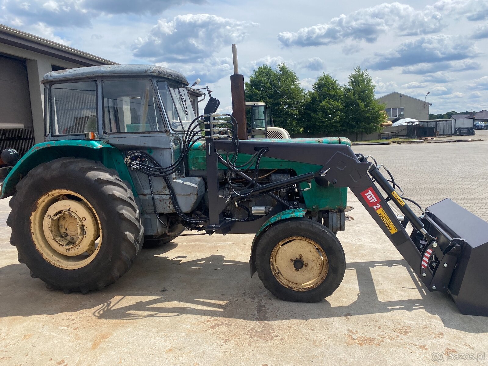 ŁADOWACZ tur euroramka C 360 3 sekcje hydrauliki nowy siłown - 13