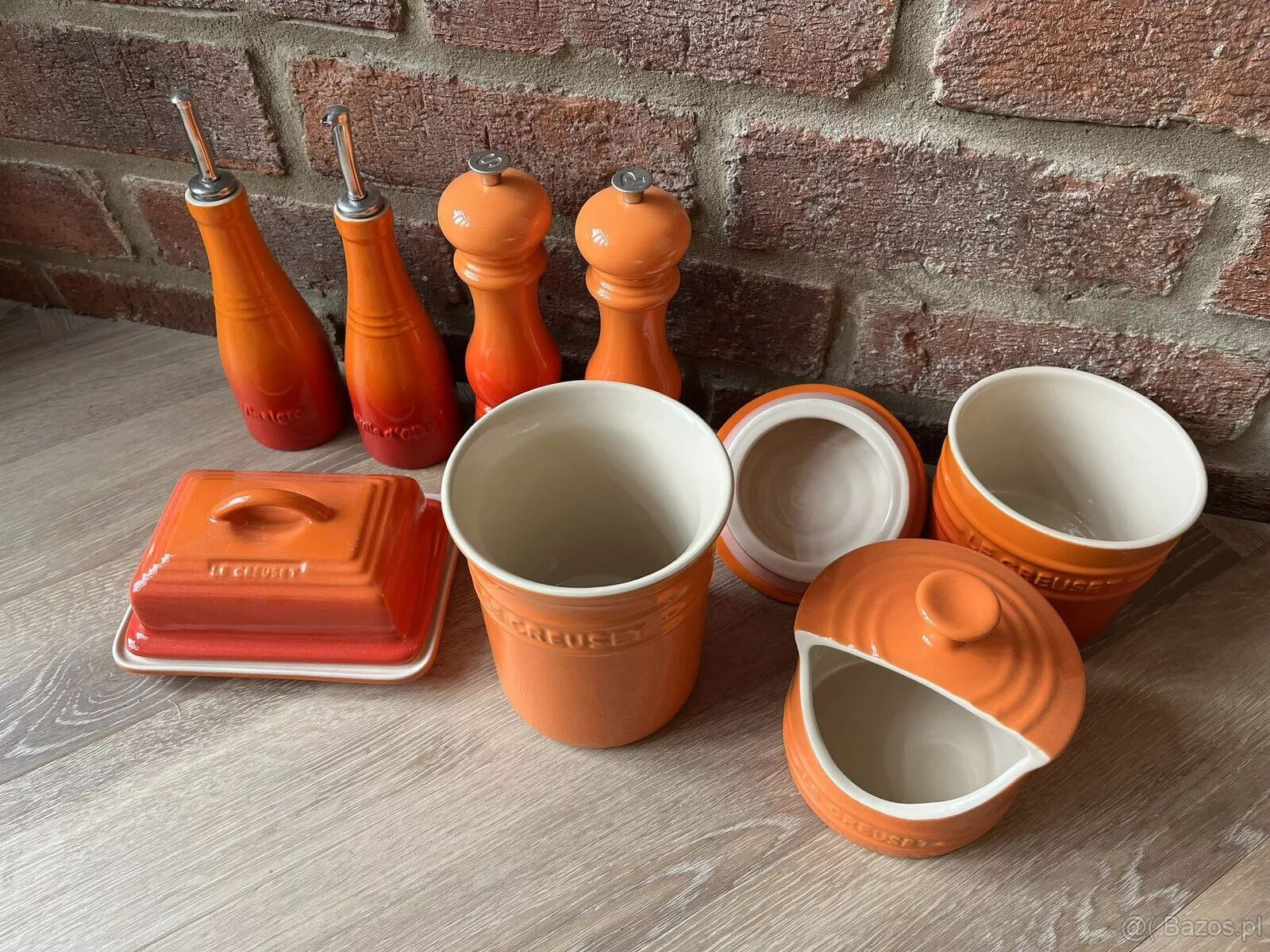 Zestaw garnków żeliwnych Le Creuset w kolorze pomarańczowym, - 13