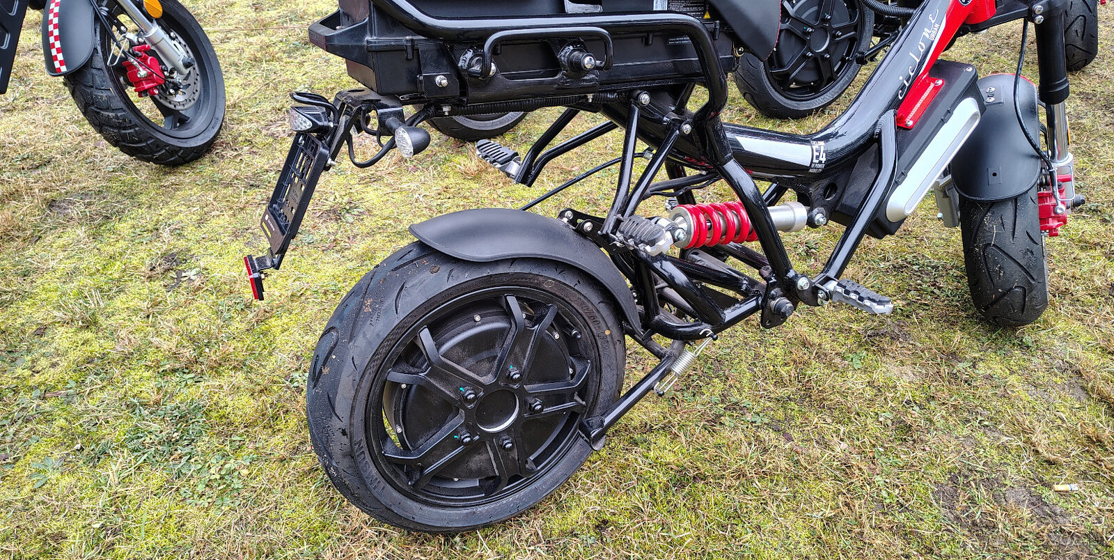 Elektryczny motorower Garelli Ciclone 50cm3+Nowy-FV23% - 13