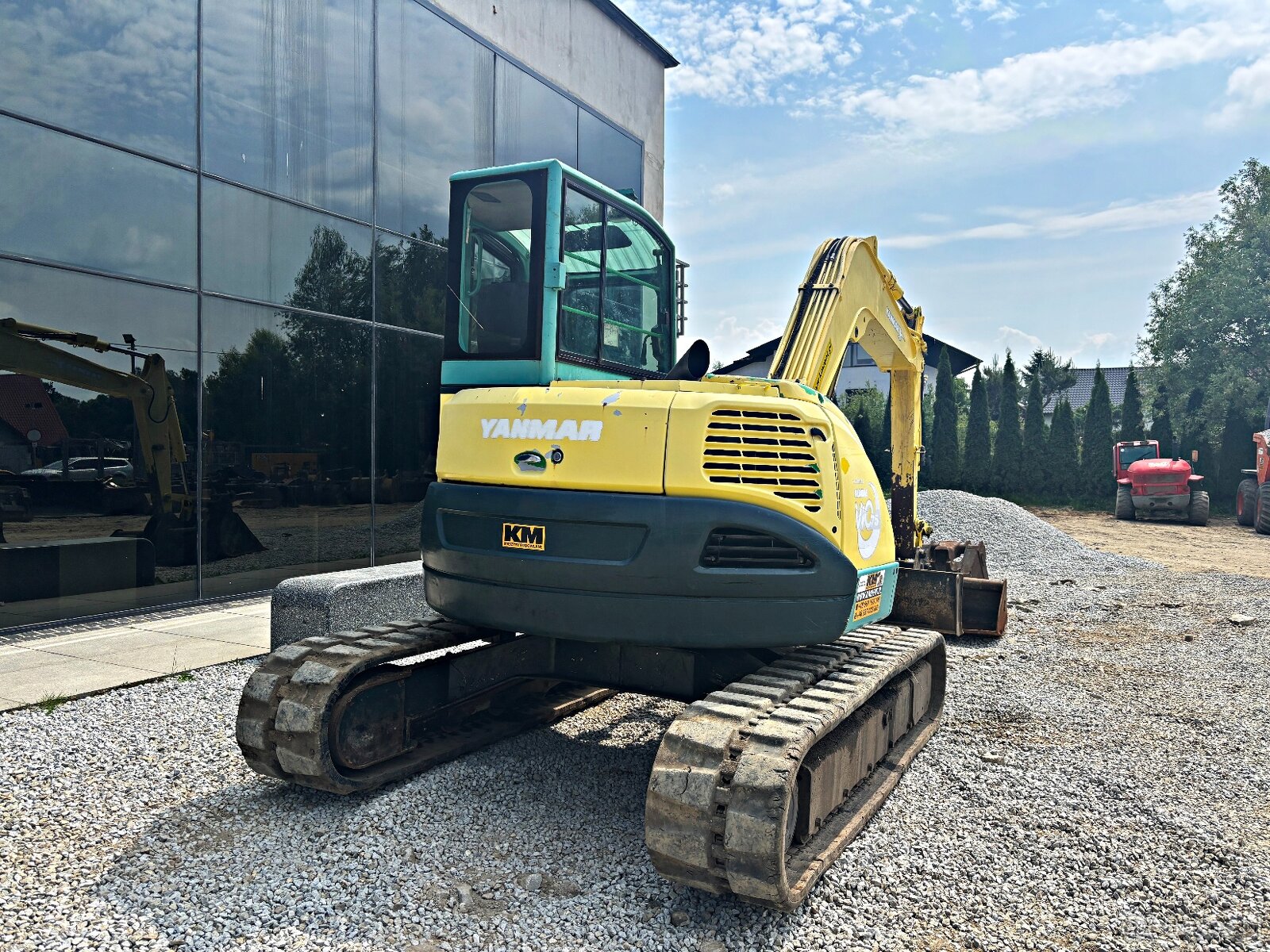 Yanmar VIO 75 KOPARKA GĄSIENICOWA 2007R. | Yanmar vio80 kubo - 13