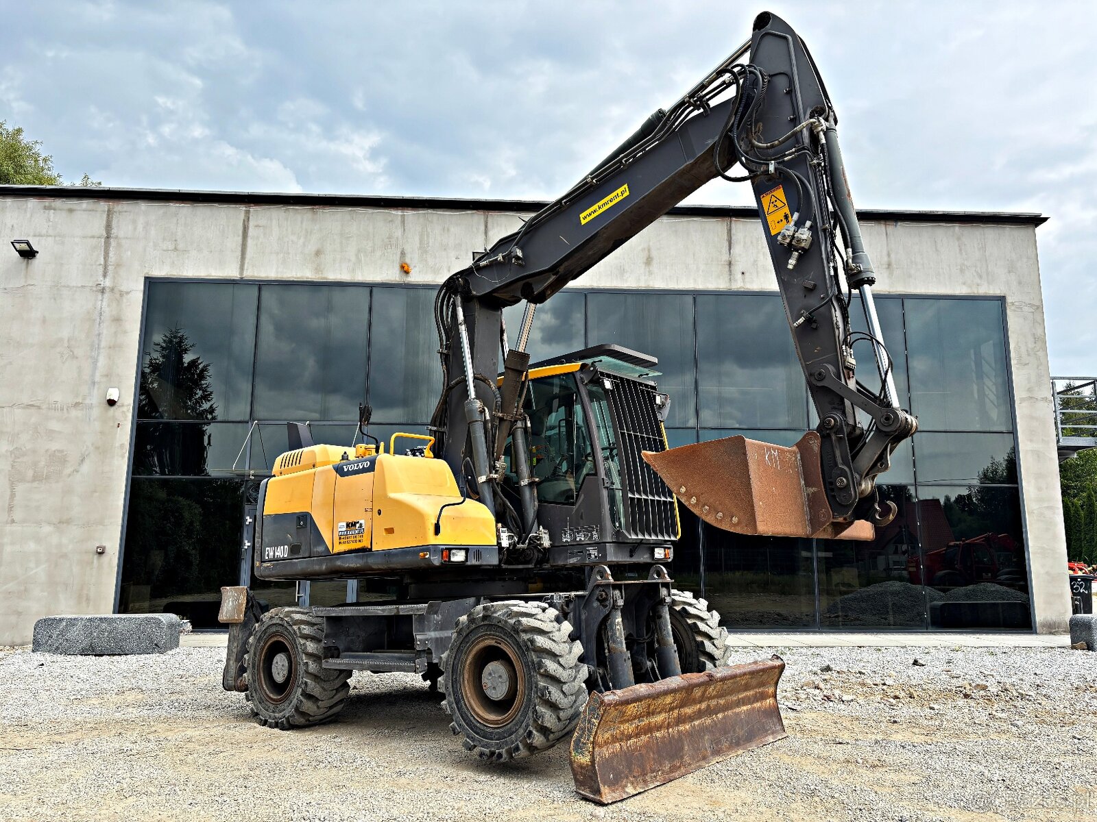 Volvo EW140D KOPARKA KOŁOWA 2015R | JCB HD110WT 4F, JCB Hydr - 13