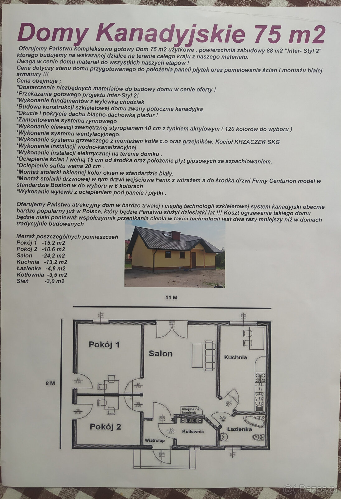 Działka budowlana w centrum Dominikowic (woj.małopolskie) - 13